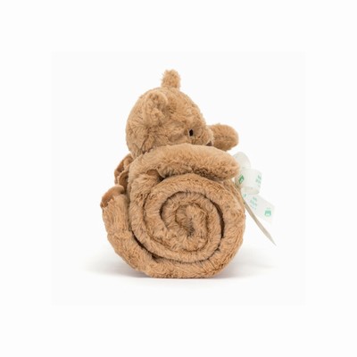 Jellycat Bartholomew Bear Blankets New Zealand | HAOXK2506